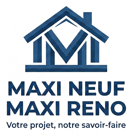 Logo Maxi Neuf Maxi Reno — Votre projet, notre savoir-faire
